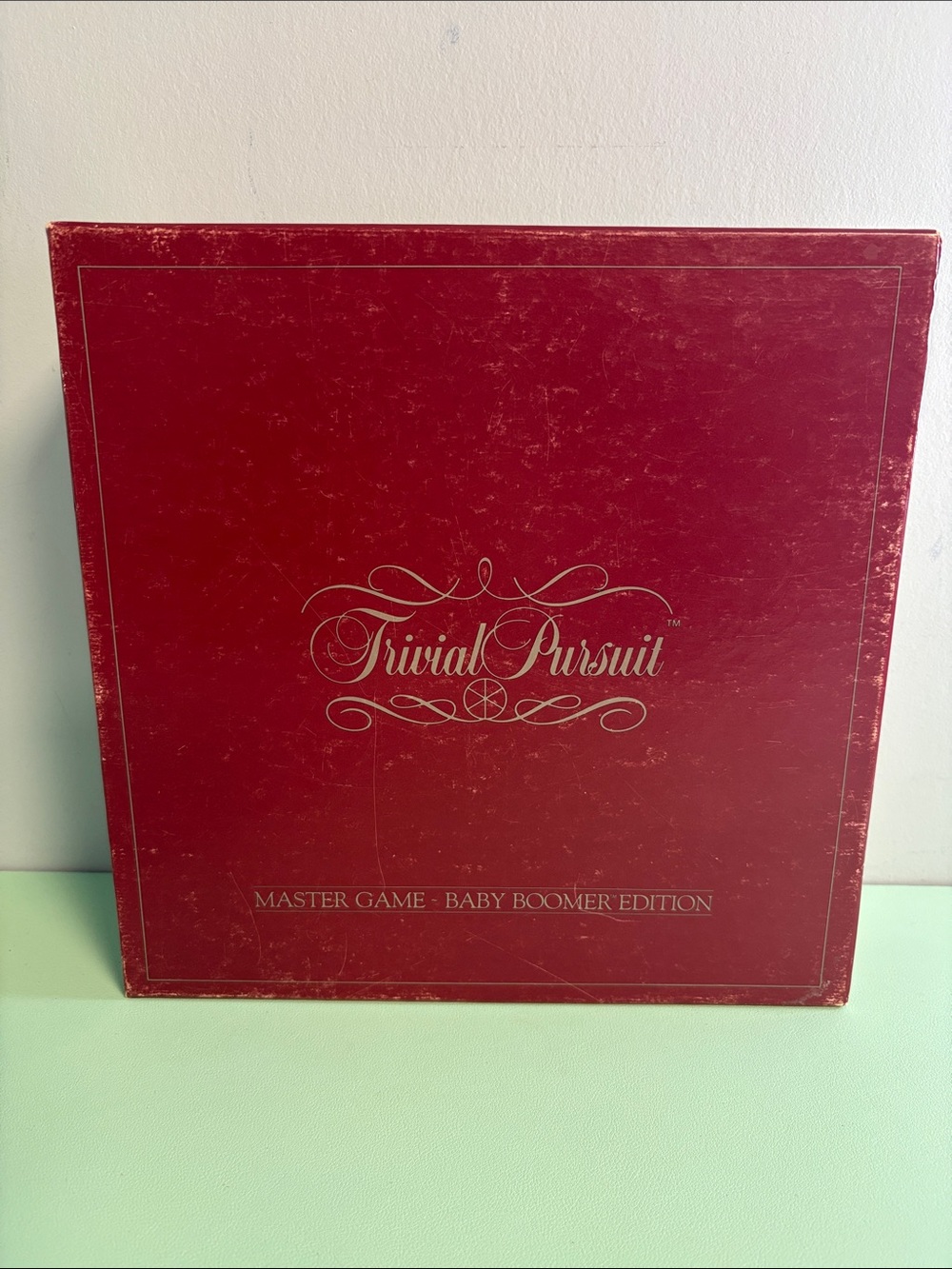 1983 Trivial Pursuit Master Game Baby Boomer Edition Board Game